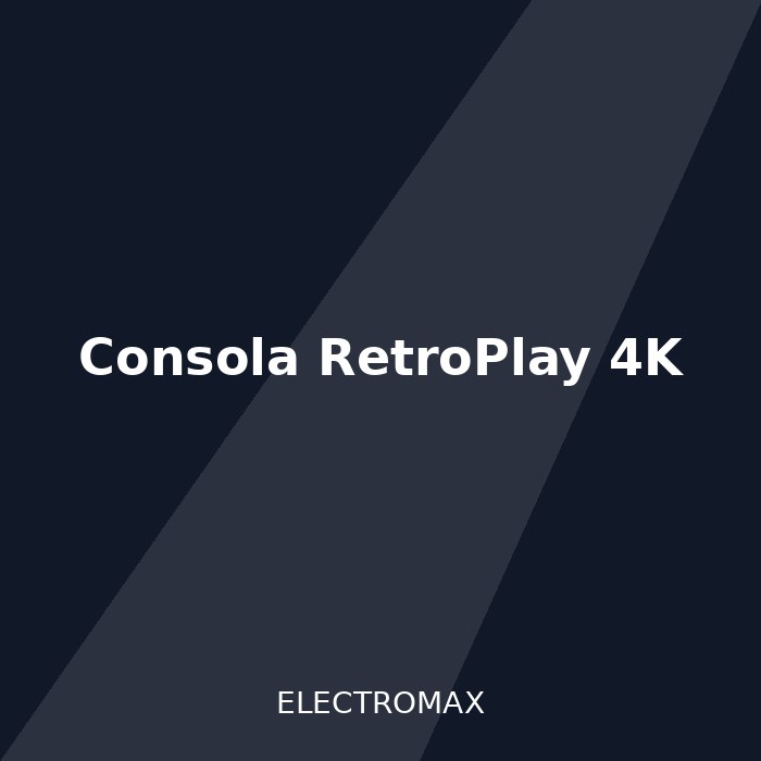 Consola RetroPlay 4K
